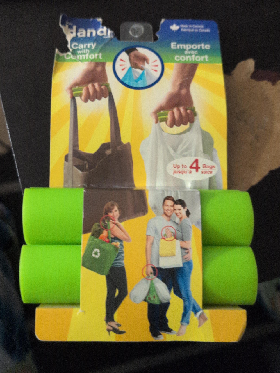 Handi Carry with Comfort - Bag Carrier thumbnail