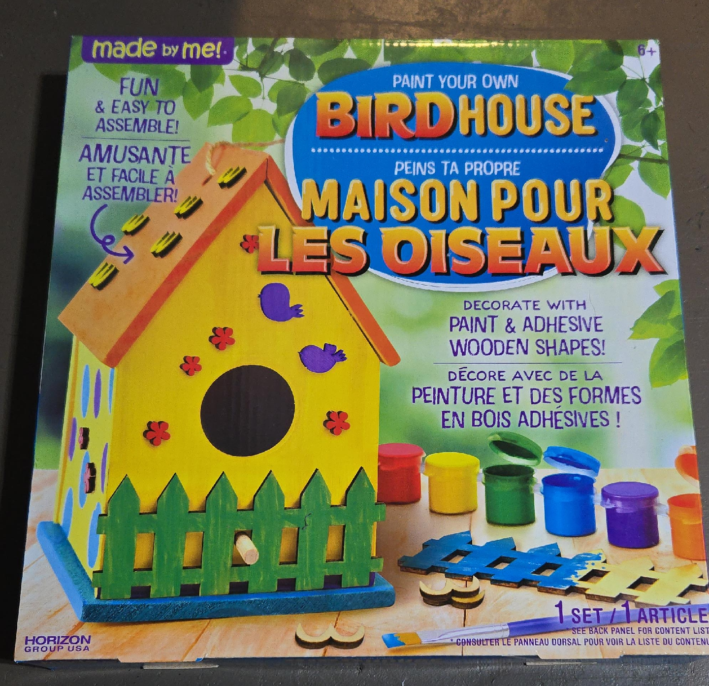 Made By Me! Paint Your Own Birdhouse Kit (New)