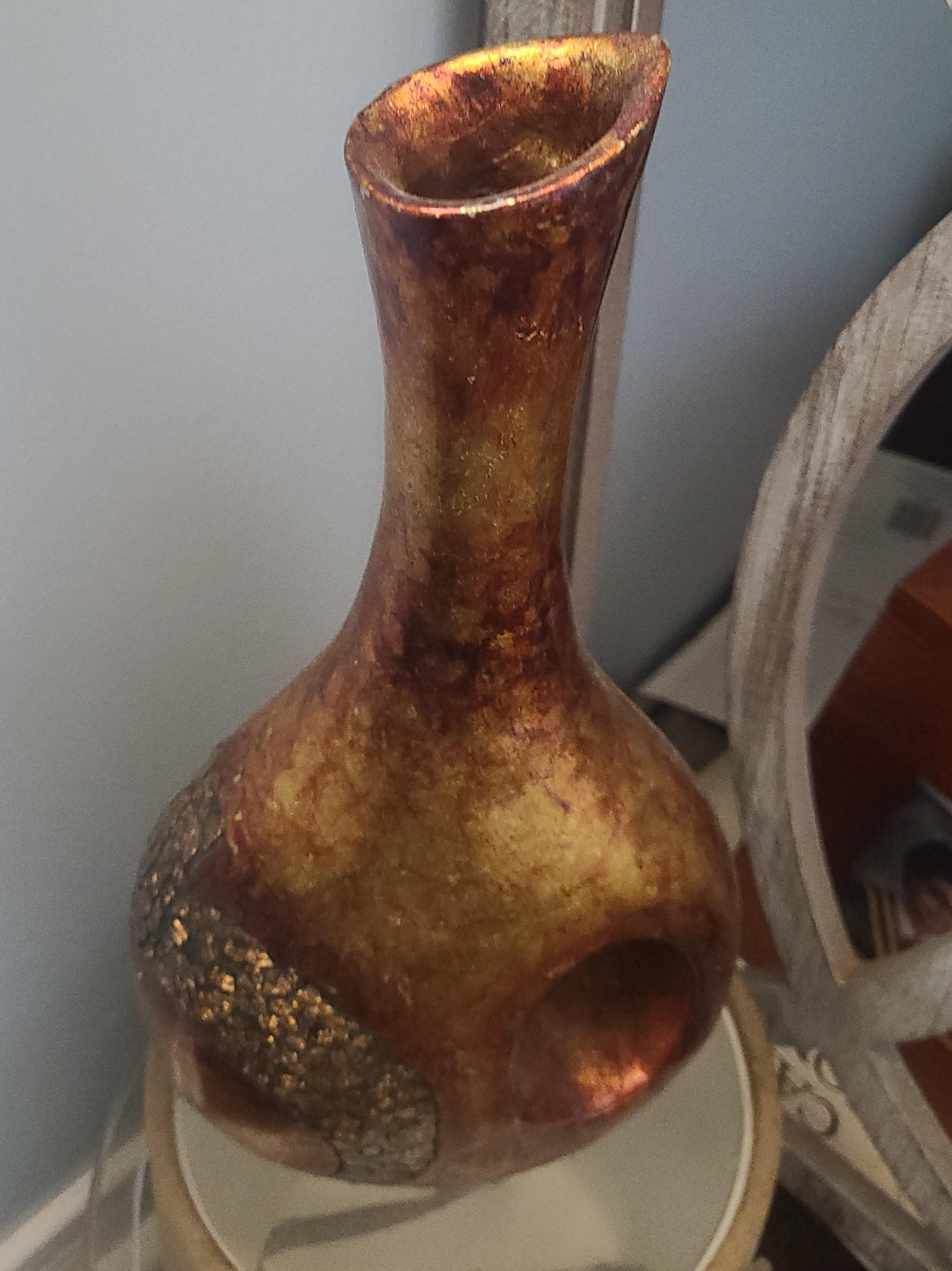 Decorative Gold and Brown Vase thumbnail