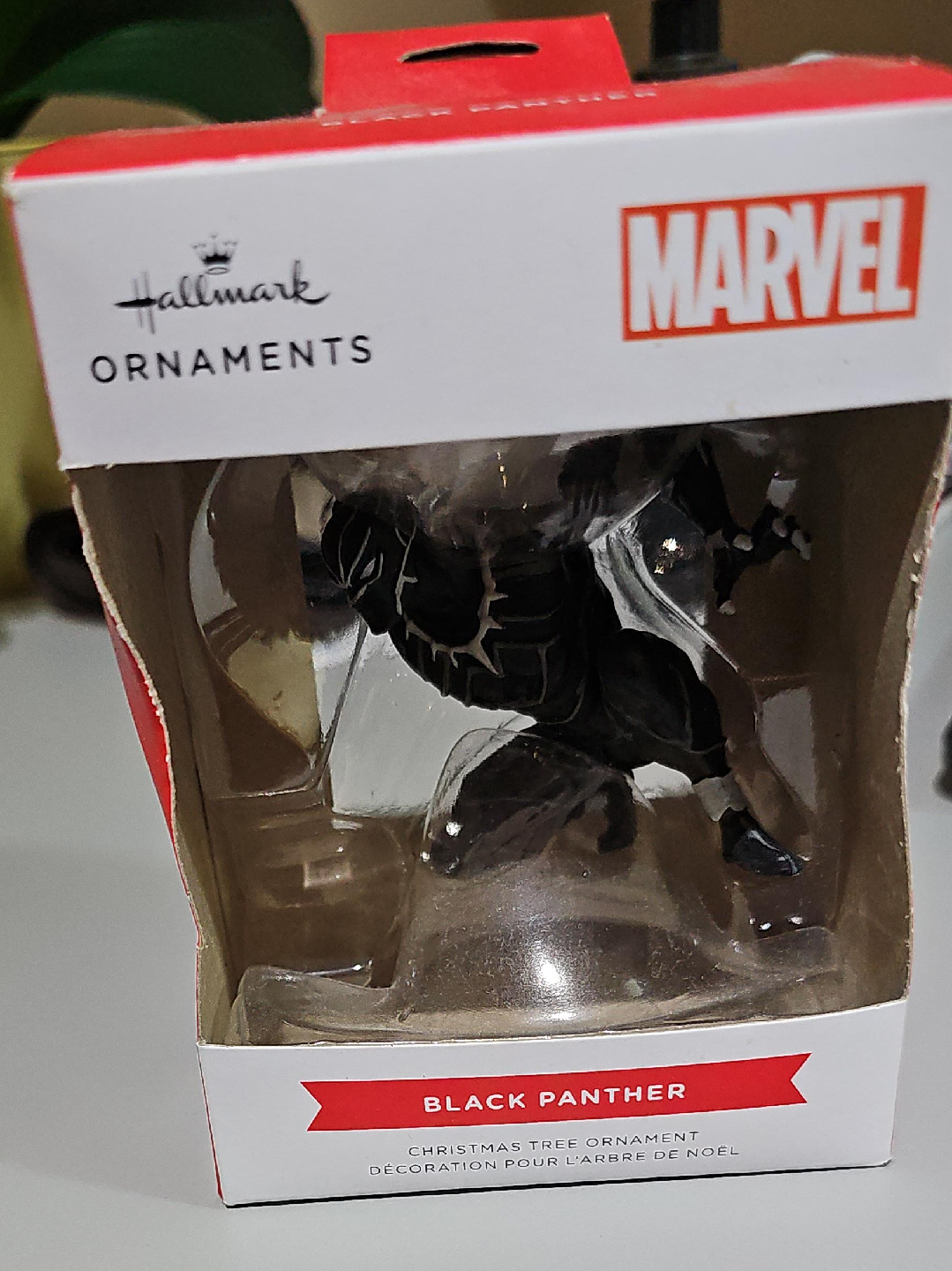 Hallmark Marvel Black Panther Christmas Ornament thumbnail
