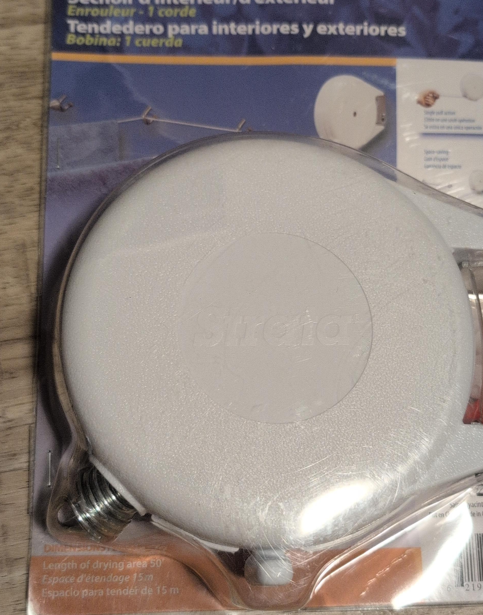 Strata Retractable Clothesline - 50 ft Drying Area