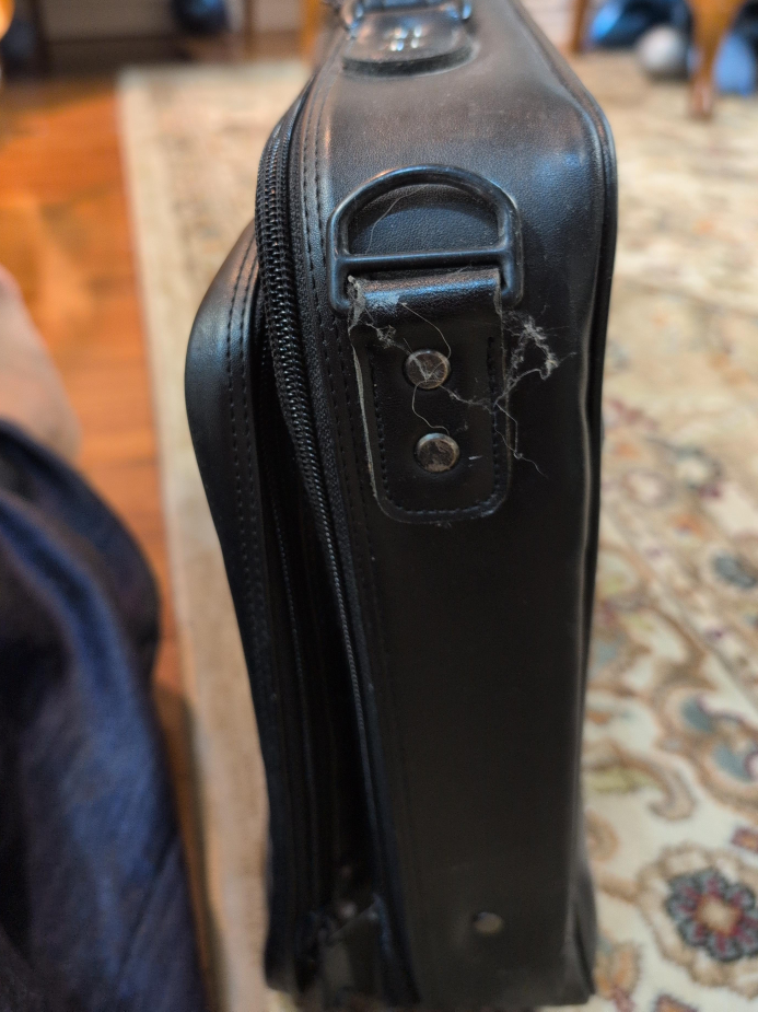 Black Leather Briefcase thumbnail