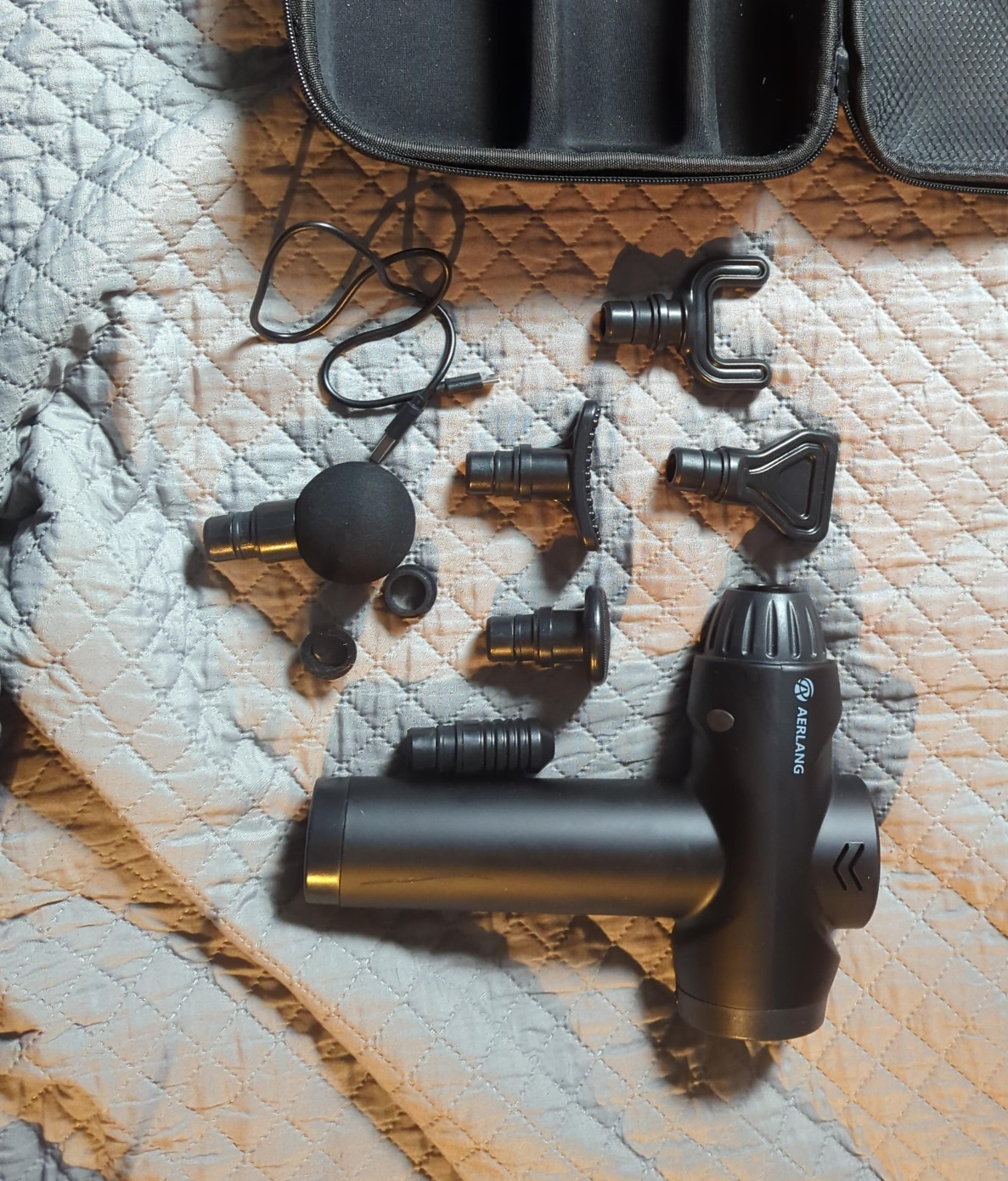 Aerlang Massage Gun with Attachments