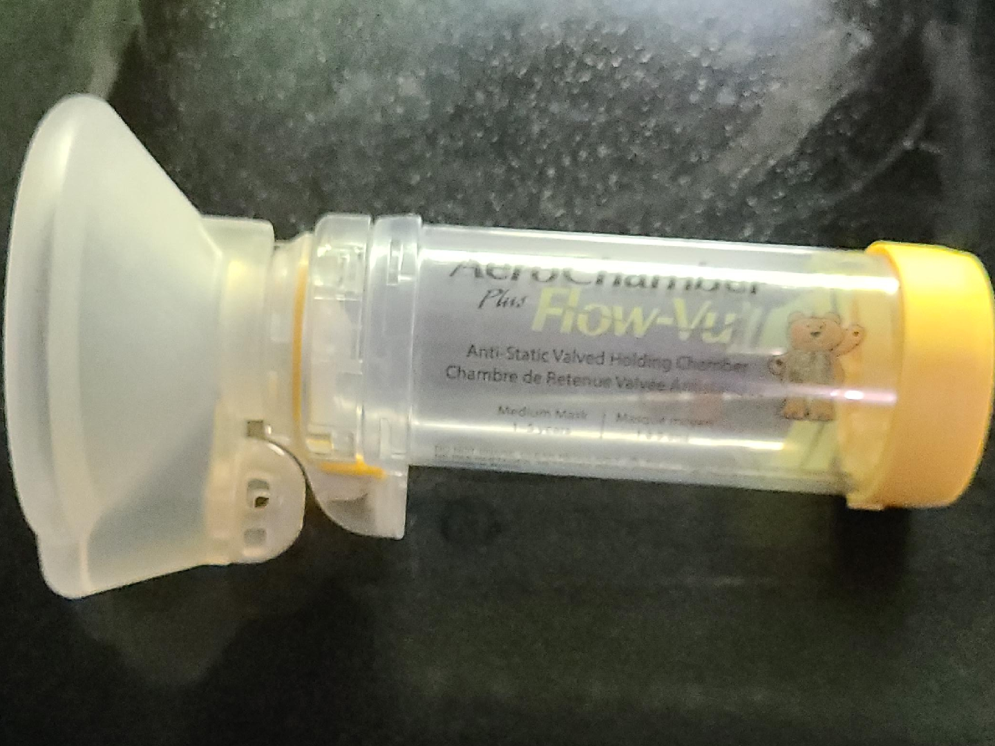 AeroChamber Plus Flow-Vu Valved Holding Chamber - Medium Mask thumbnail