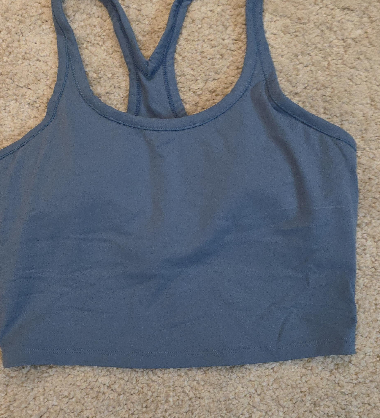 Blue Sports Bra