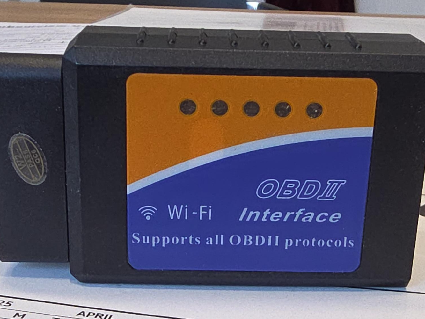OBDII Wi-Fi Interface Adapter