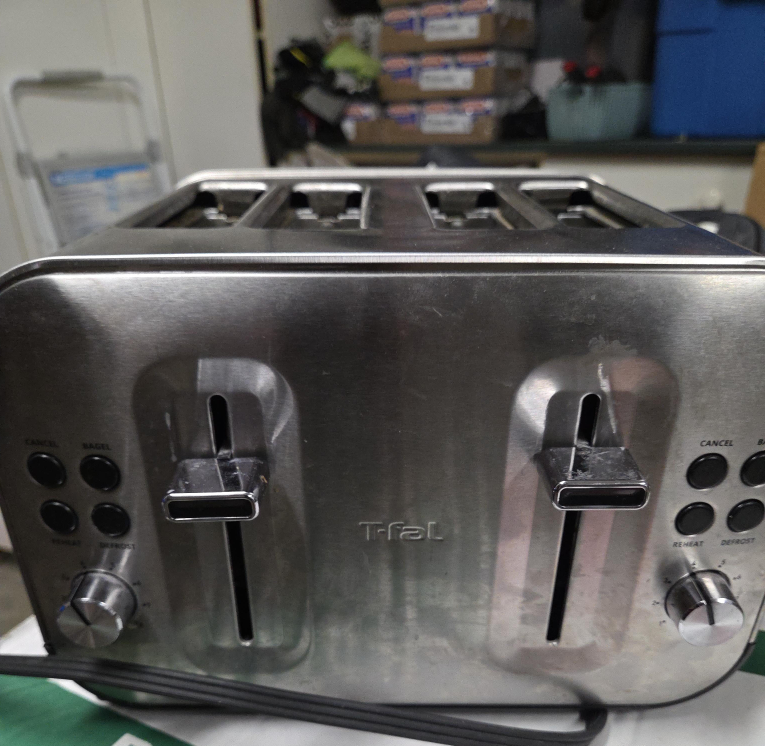 T-fal Toaster - Stainless Steel, 4-Slice thumbnail