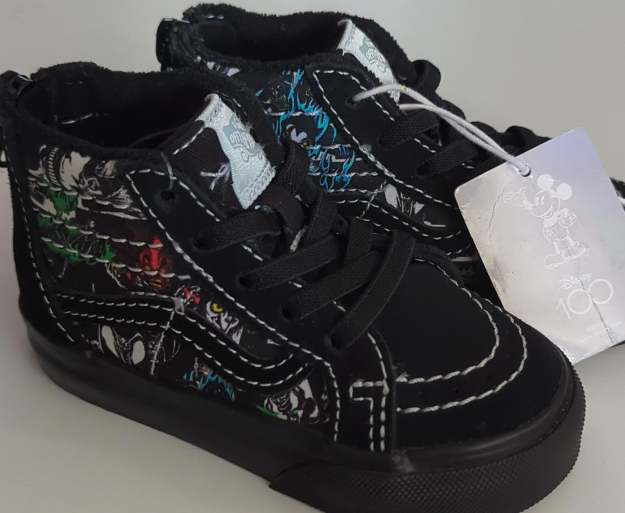 Vans Sk8-Hi Zip Disney 100 Toddler Shoes - Size 5 thumbnail
