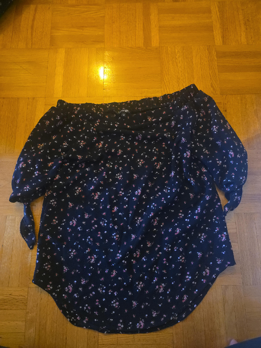George Floral Off-Shoulder Blouse thumbnail