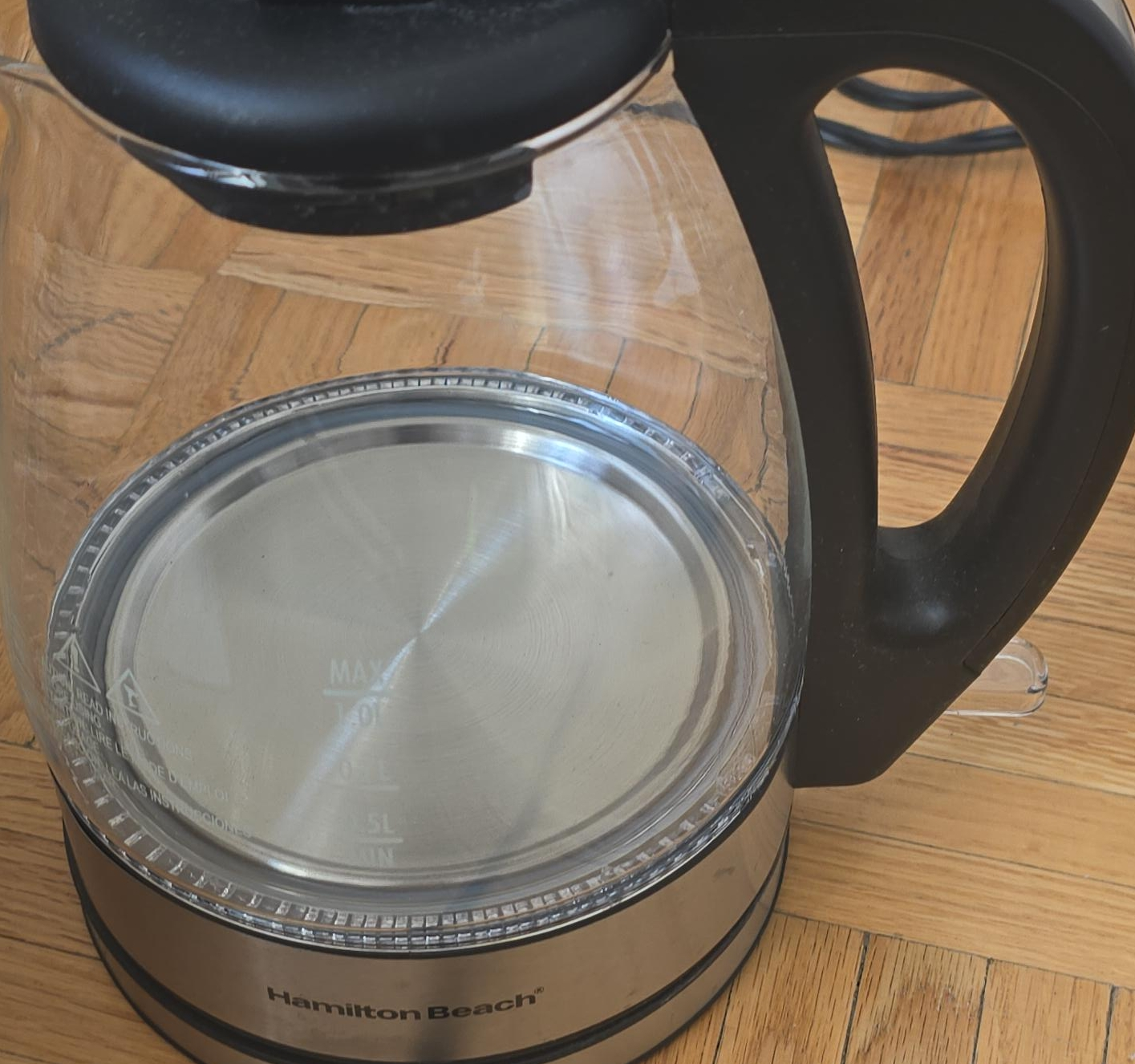 Hamilton Beach Glass Electric Kettle thumbnail