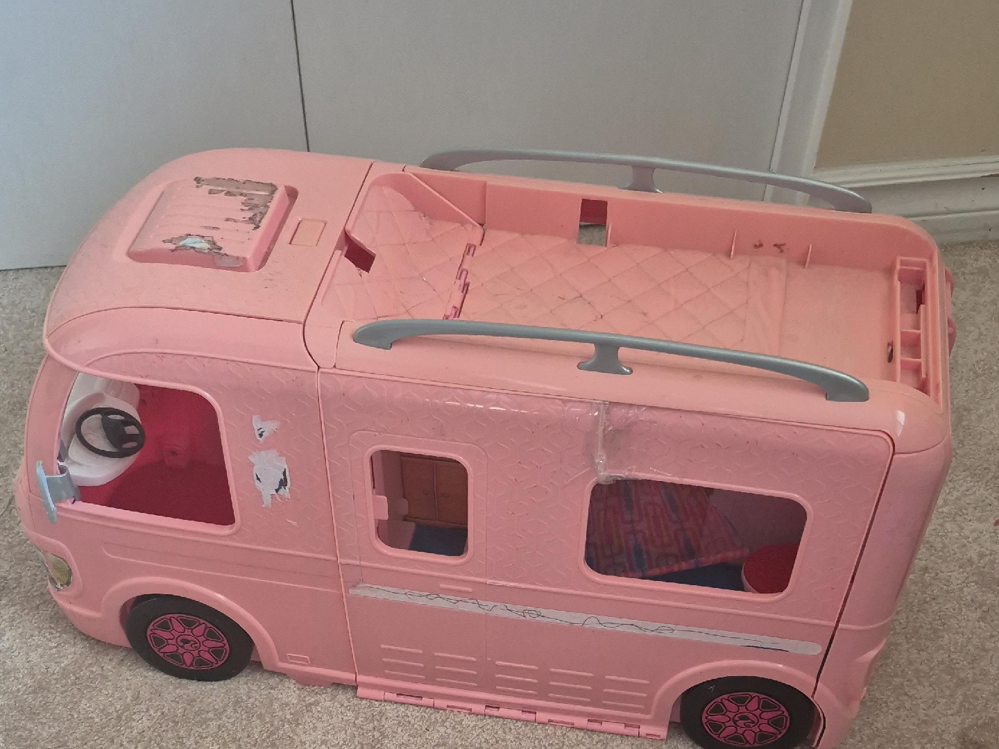 Our Generation Pink Camper Van - Doll Accessory
