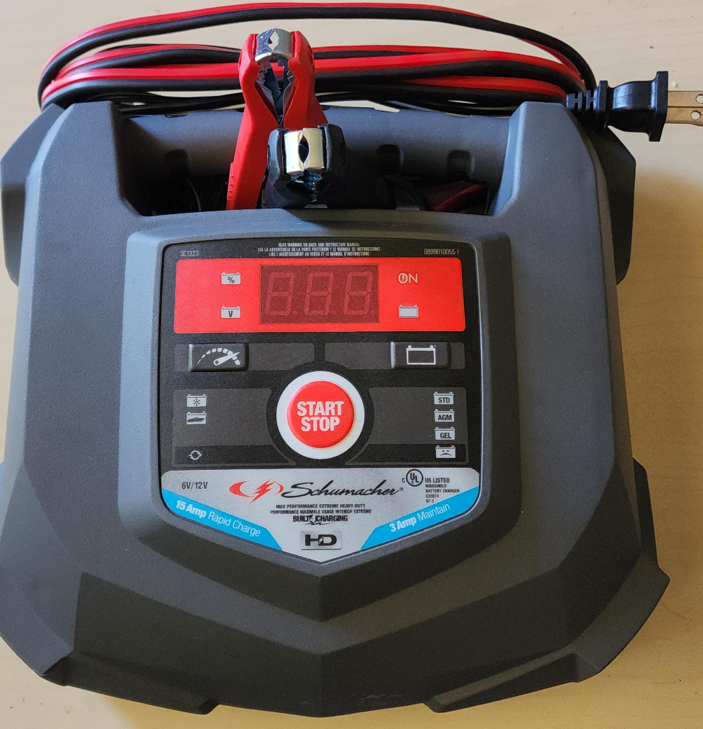 Schumacher 15 Amp Rapid Charge Battery Charger