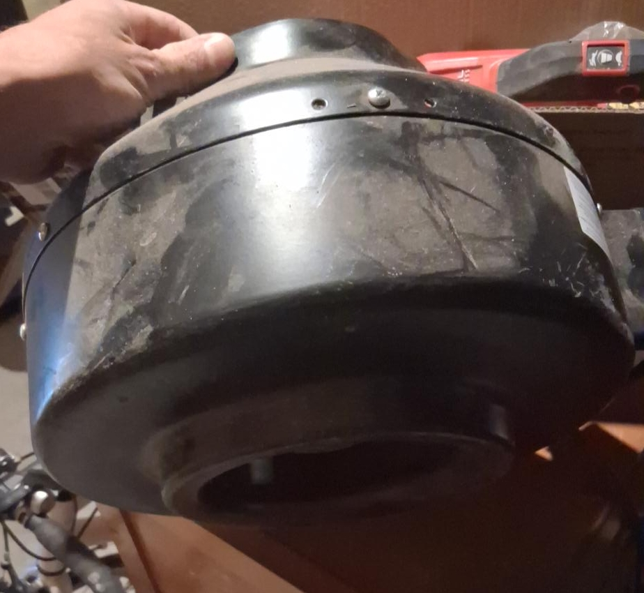 Used Ceiling Fan Light Kit - Black thumbnail