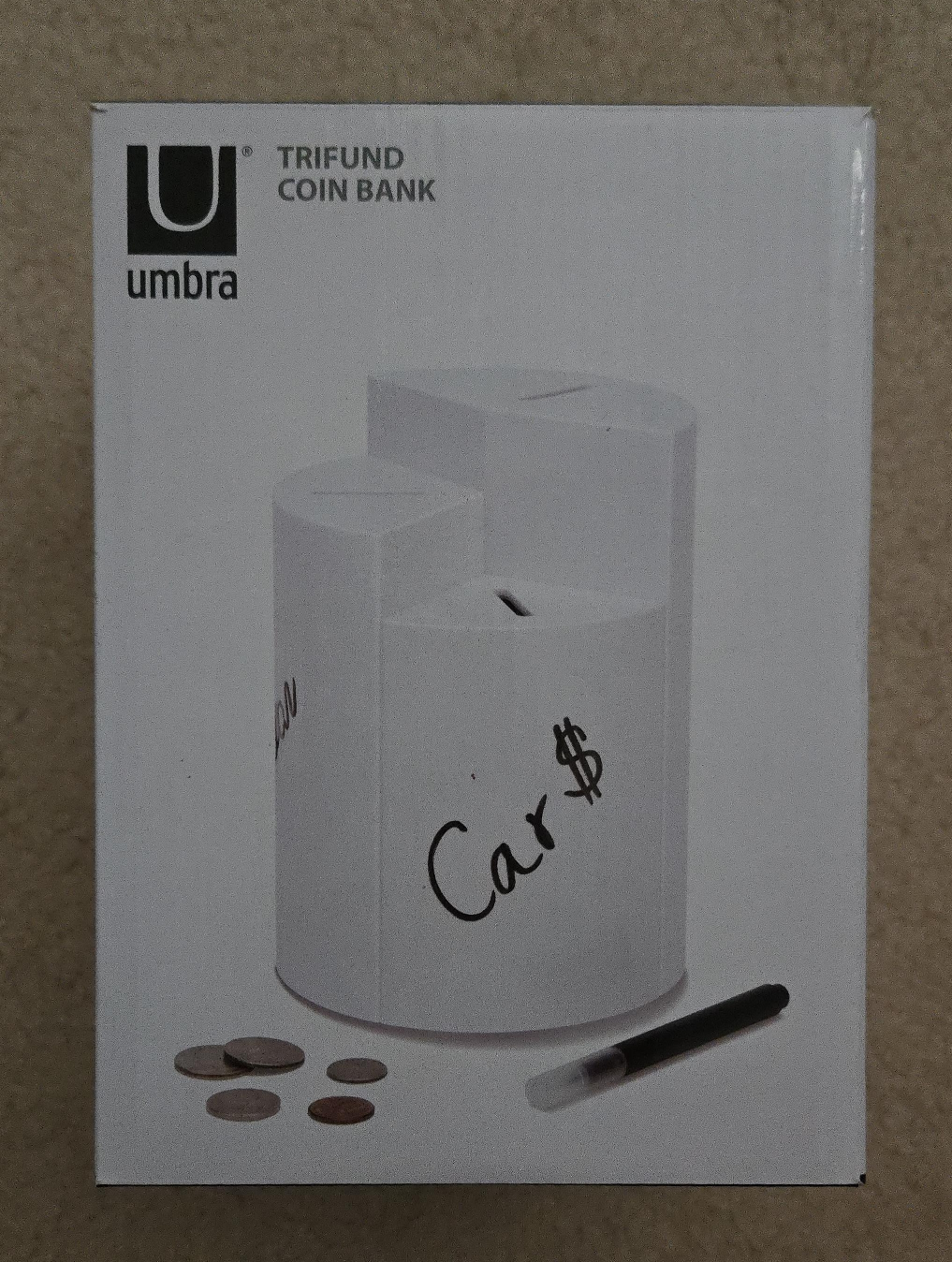 Umbra Trifund Coin Bank [UNOPENED] thumbnail