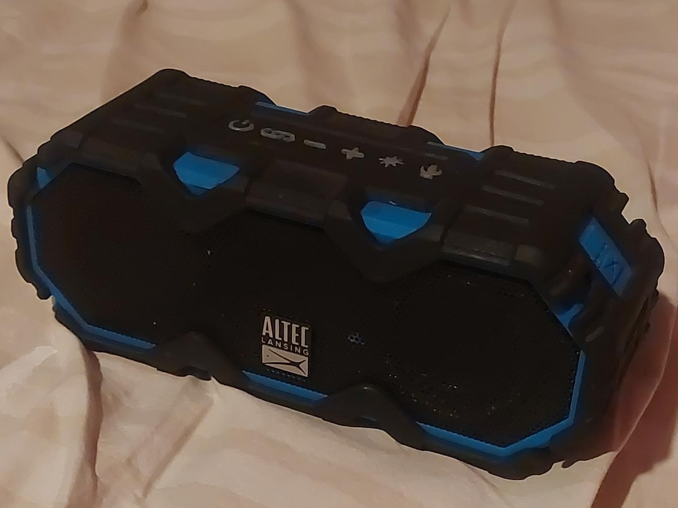 Altec Lansing Bluetooth Speaker - Black & Blue thumbnail