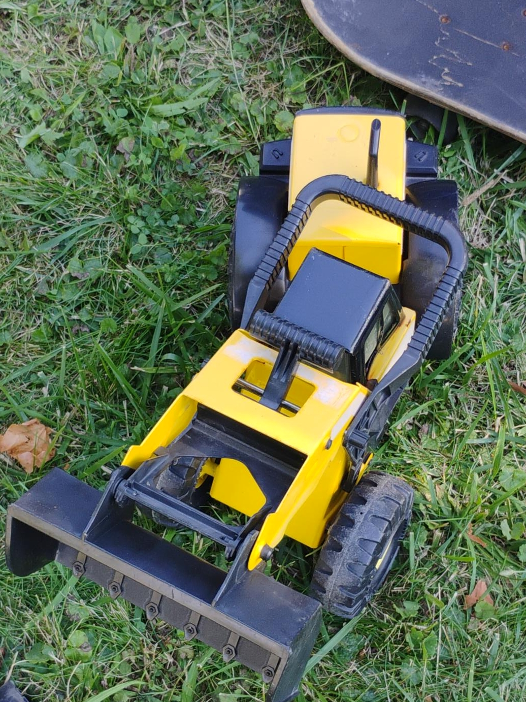 Toy Front Loader - Yellow & Black thumbnail