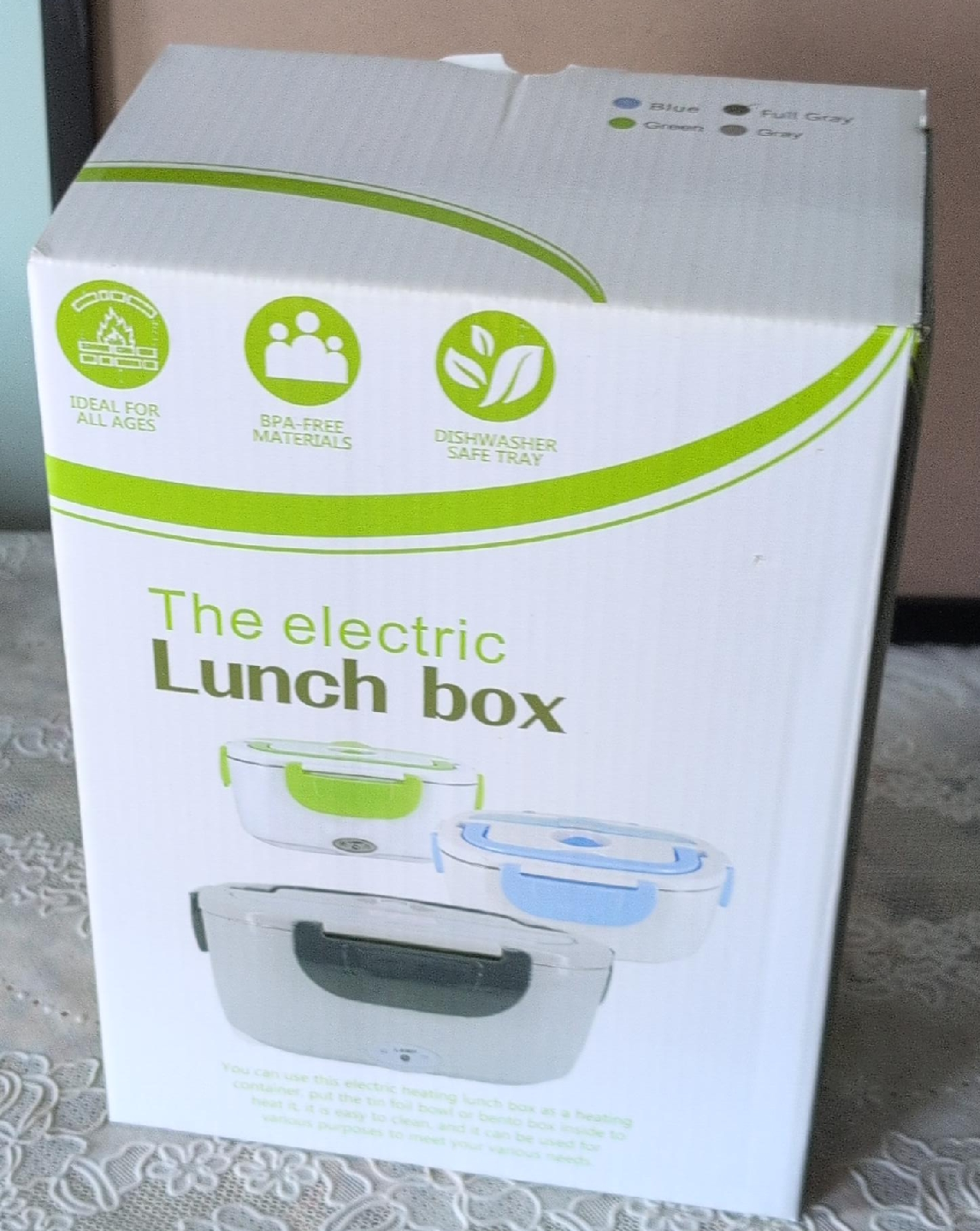 Electric Lunch Box - BPA-Free, Dishwasher Safe thumbnail