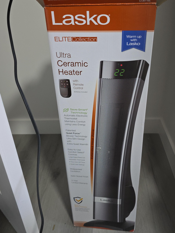 Lasko Elite Collection Ultra Ceramic Heater