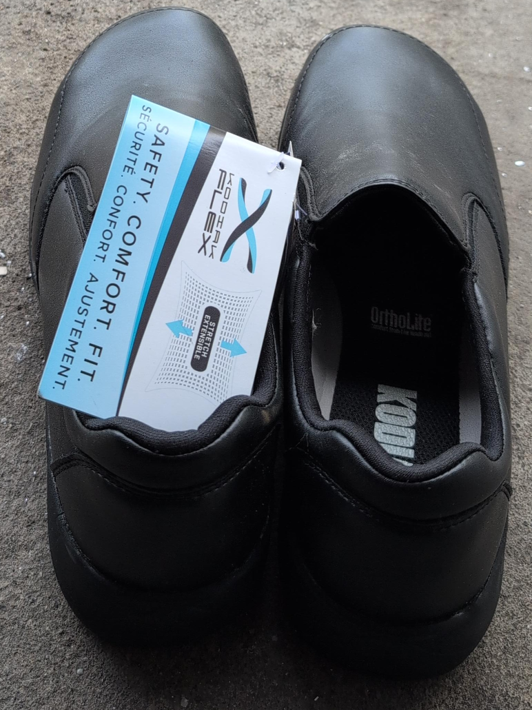 Kodiak Flex Black Slip-On Shoes thumbnail