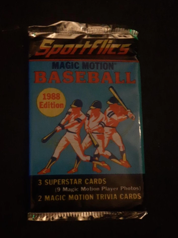 Sportflics Magic Motion Baseball Cards - 1988 Edition thumbnail
