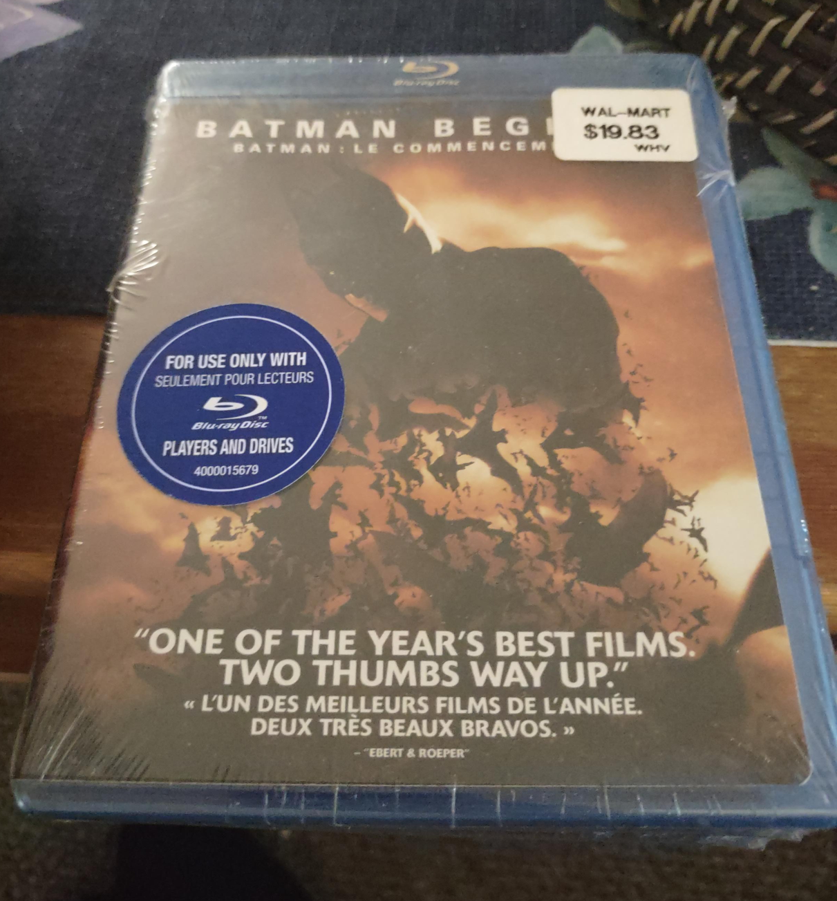 Batman Begins Blu-ray Disc - New, Sealed!