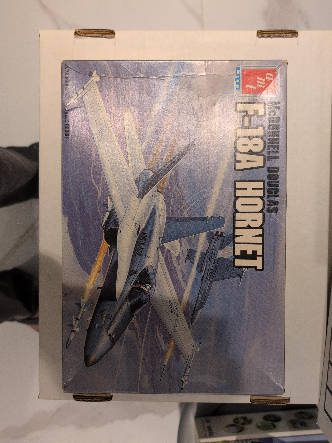 ERTL McDonnell Douglas F-18A Hornet Model Kit thumbnail