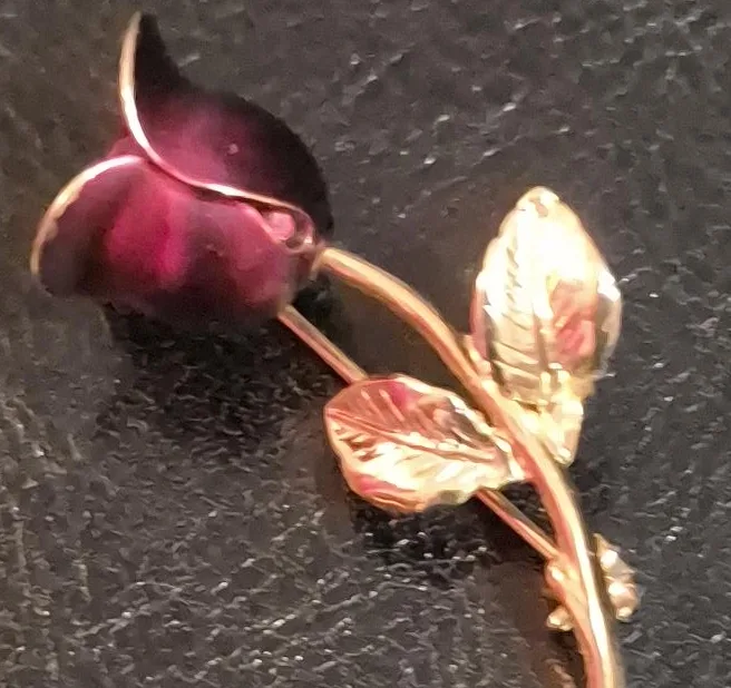 Rose Flower Pin Brooch