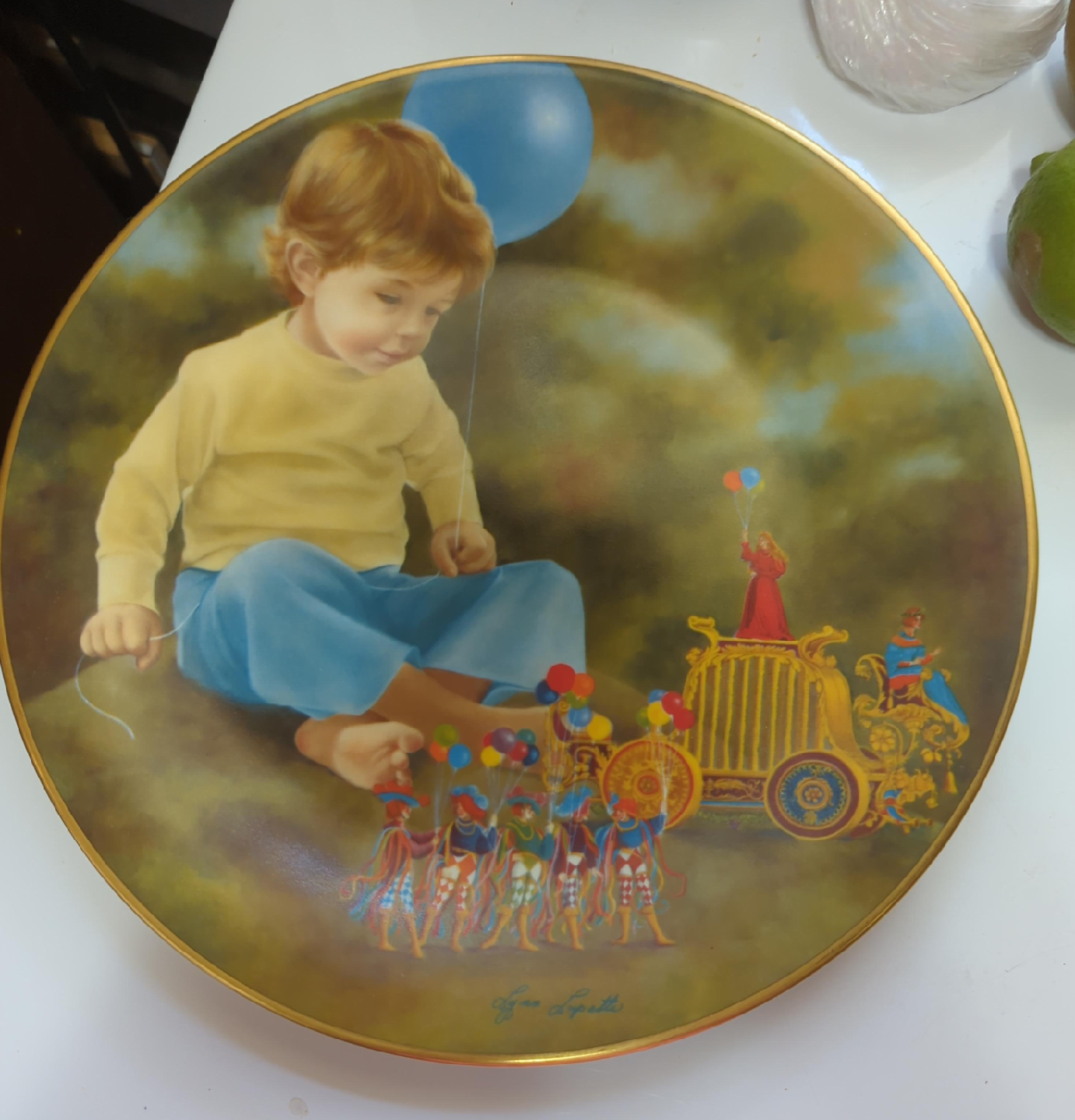 Fantasy Festival Plate by Lynton Lupetti thumbnail