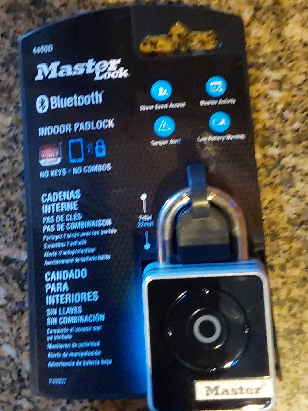 Master Lock Bluetooth Indoor Padlock - New! thumbnail