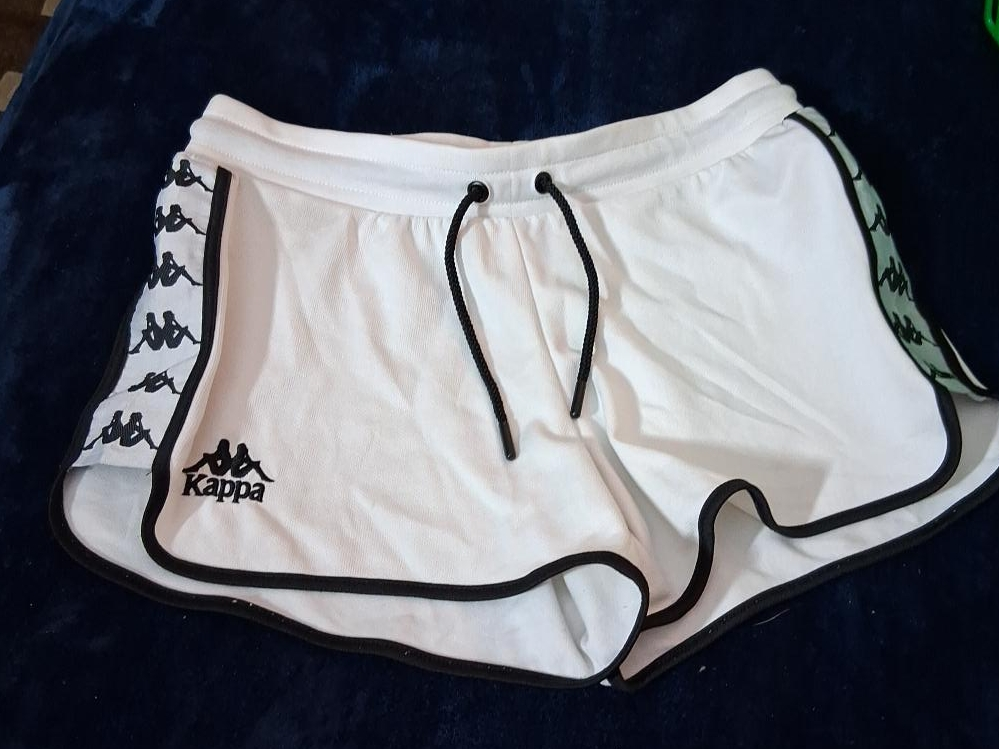 Kappa White Athletic Shorts thumbnail
