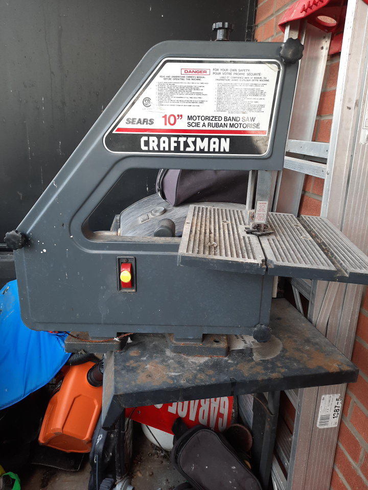 Sears Craftsman 10" Motorized Band Saw thumbnail
