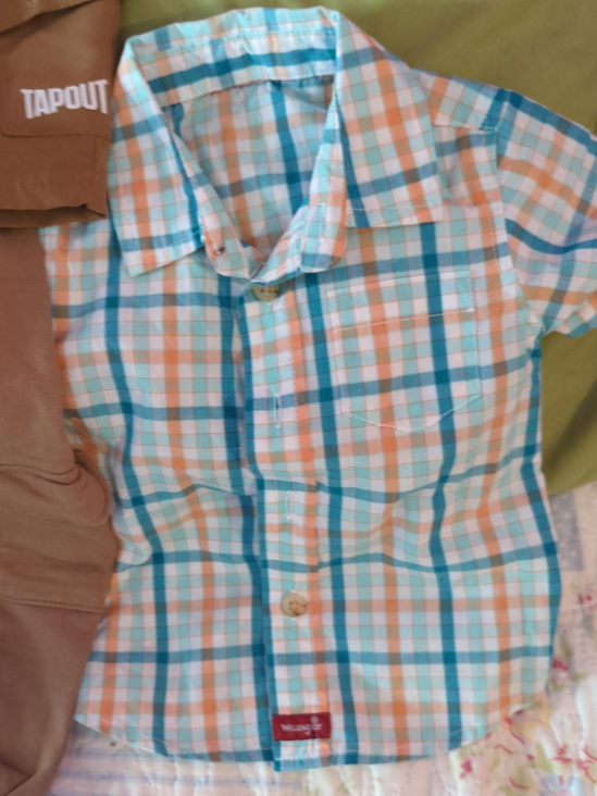 Wrangler Plaid Toddler Shirt thumbnail