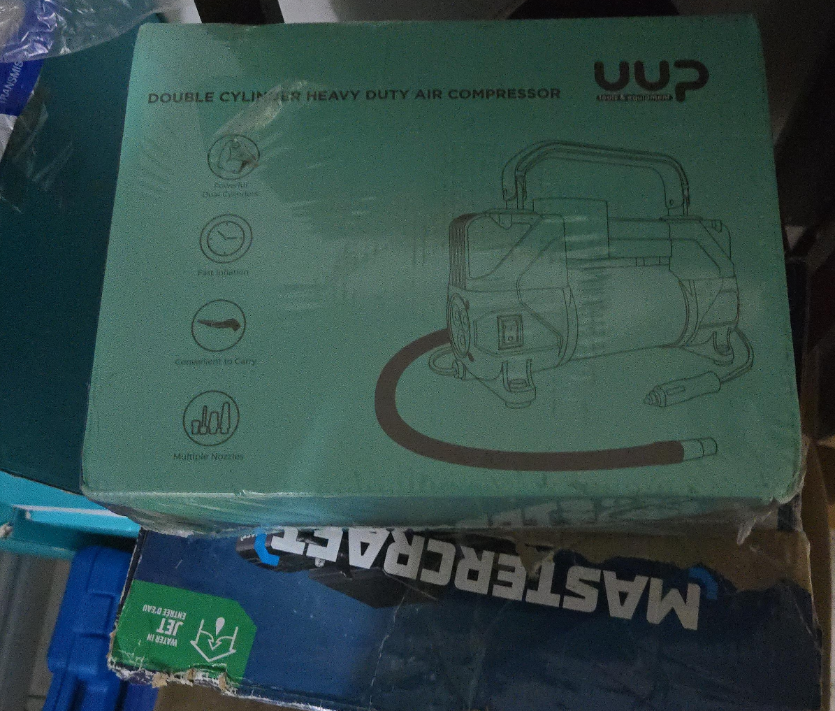 UUP Double Cylinder Heavy Duty Air Compressor thumbnail