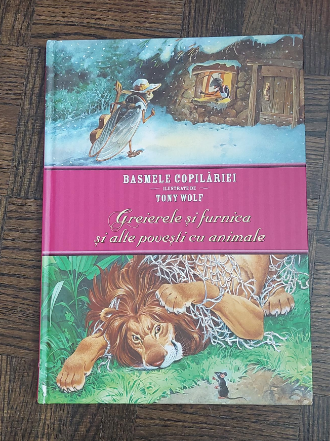 Basmele Copilariei: Greierele si furnica book image indicator(1)