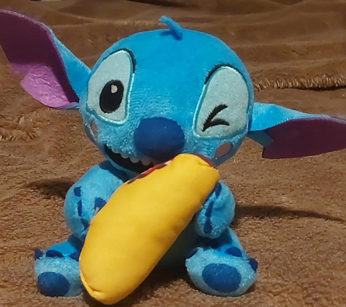 Stitch Plush Toy with Taco thumbnail