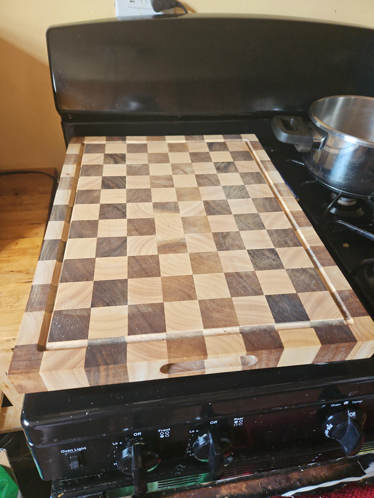 Large End Grain Cutting Board