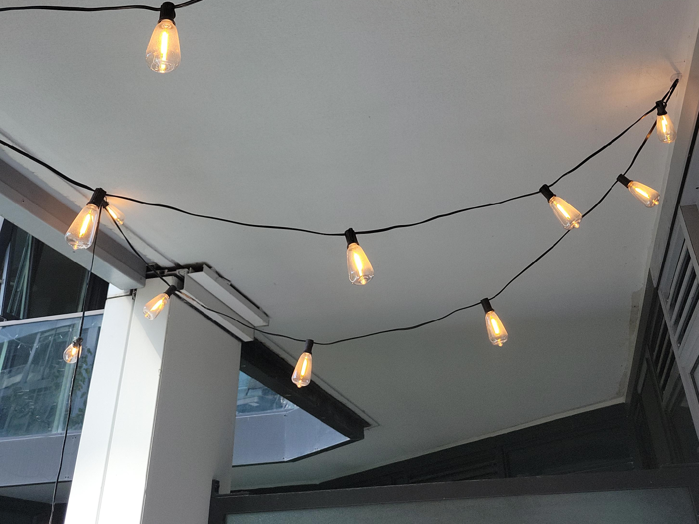 String Lights Outdoor -- Eddison Bulb 50FT thumbnail