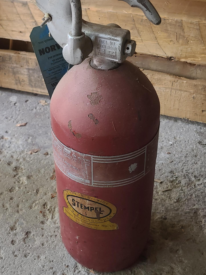 Stempel Carbon Dioxide Fire Extinguisher