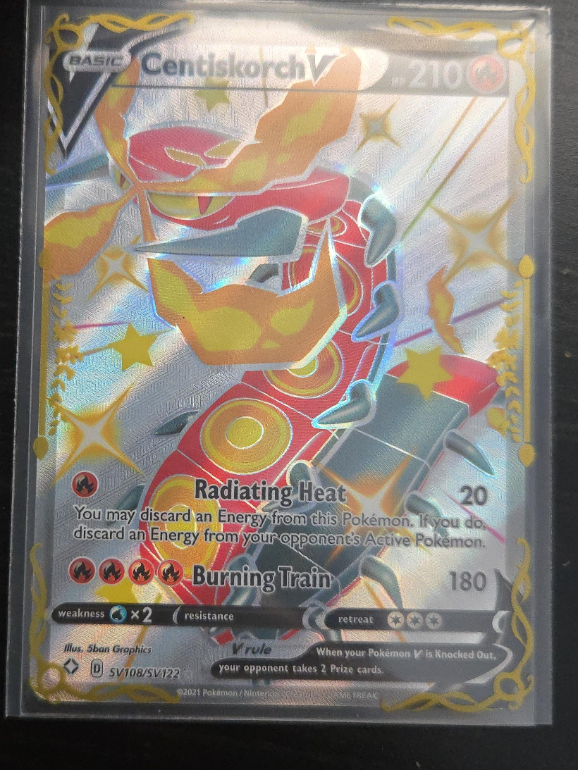 Centiskorch V Pokemon Card thumbnail