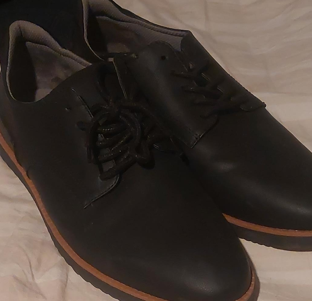 Black Leather Dress Shoes DR SCHOLLS thumbnail