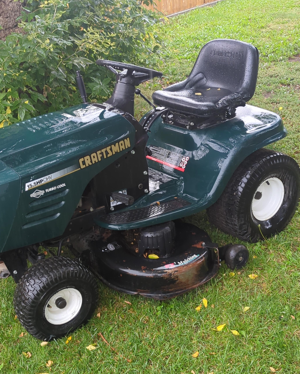 Craftsman 15.5 HP Riding Lawn Mower