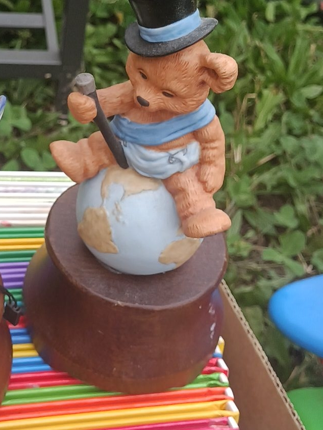 Collectible Teddy Bear Figurine thumbnail