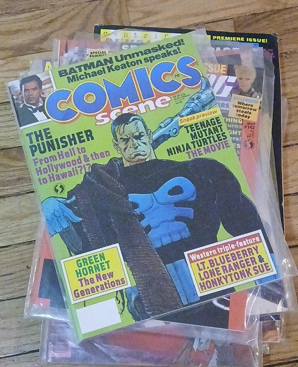 Comics Scene Magazine Lot thumbnail