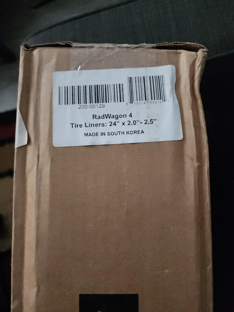 RadWagon 4 Tire Liners 24" x 2.0"-2.5"