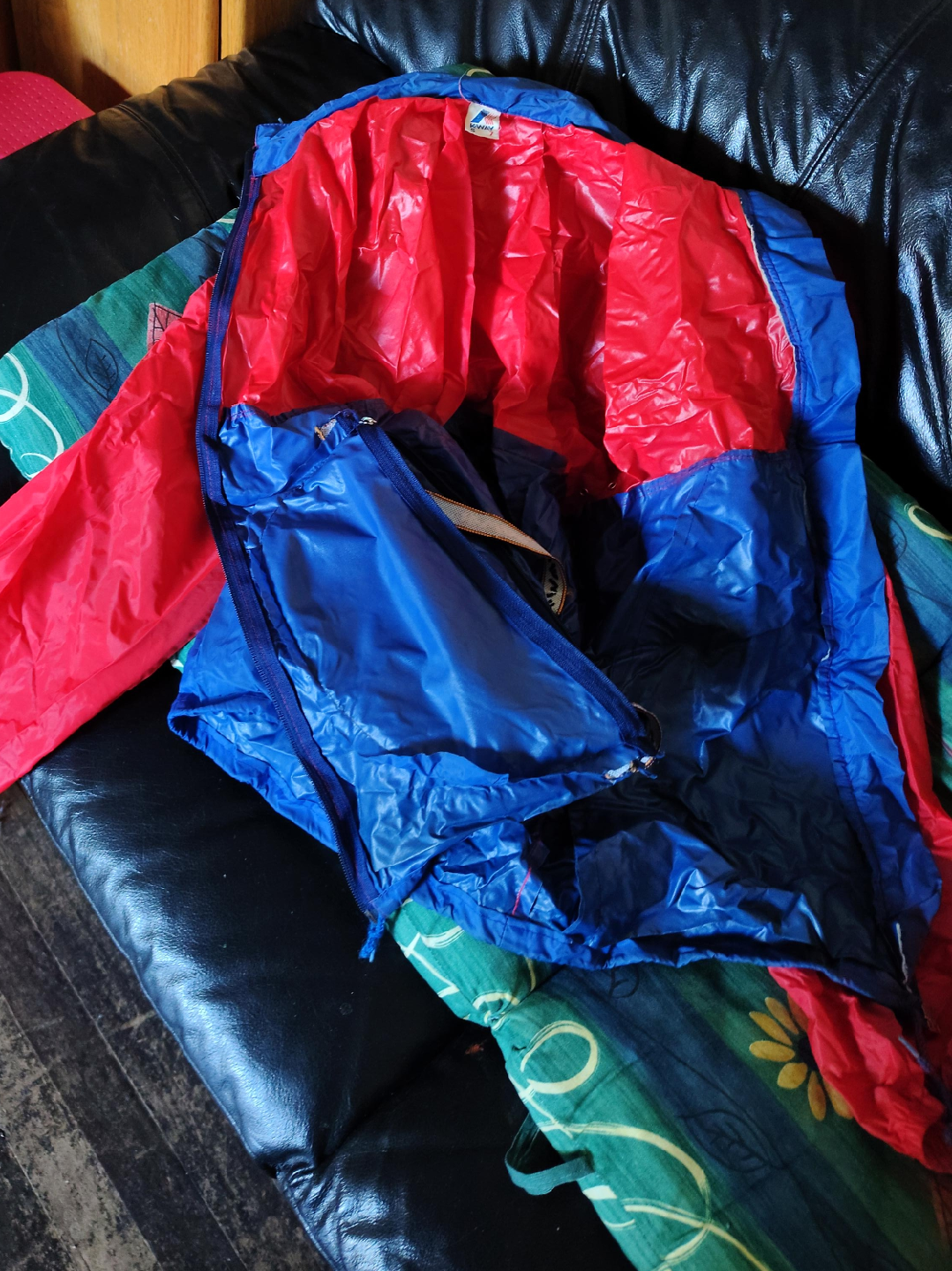 K-Way Red & Blue Jacket thumbnail