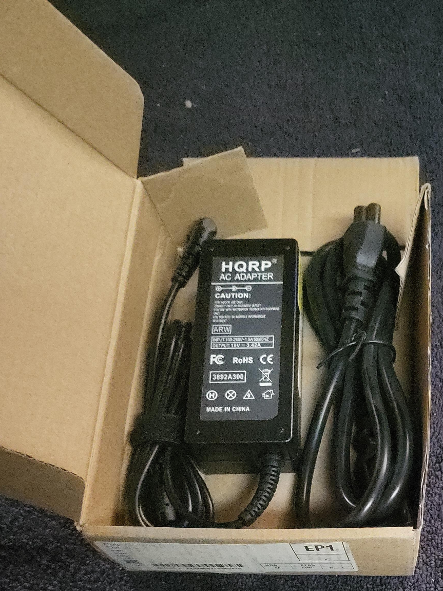 HQRP AC Adapter 19V 3.42A