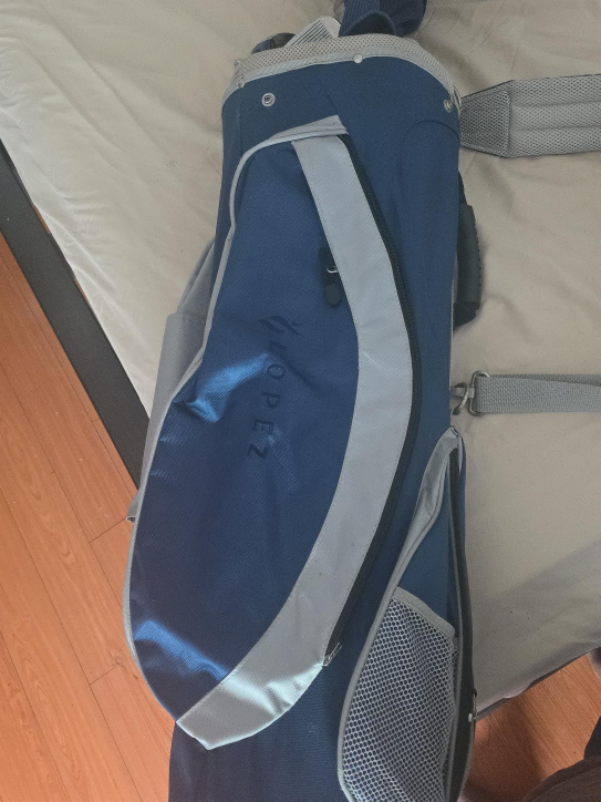 Lopez Golf Bag - Blue & Grey thumbnail