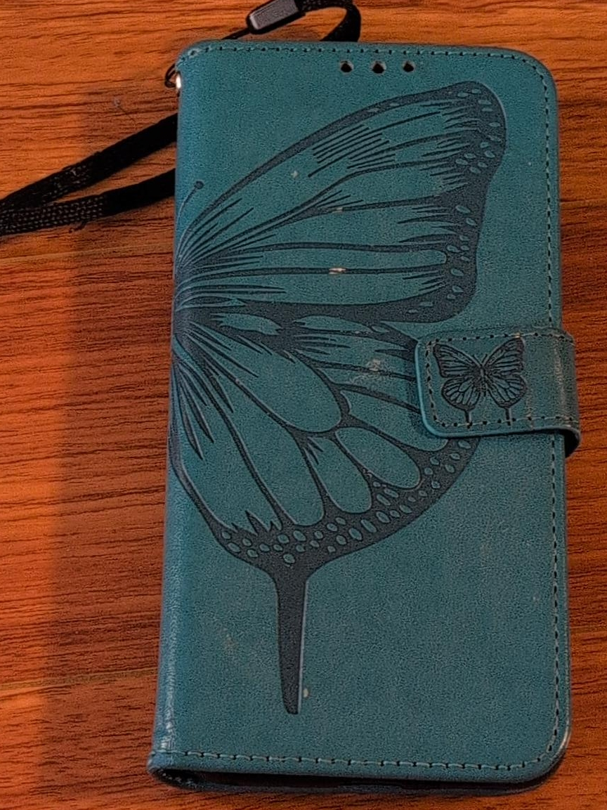 Teal Butterfly Phone Case thumbnail
