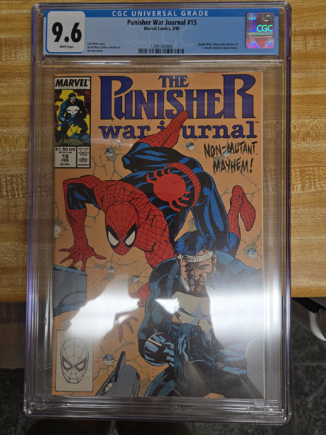 CGC Punisher War Journal #15, Grade 9.6