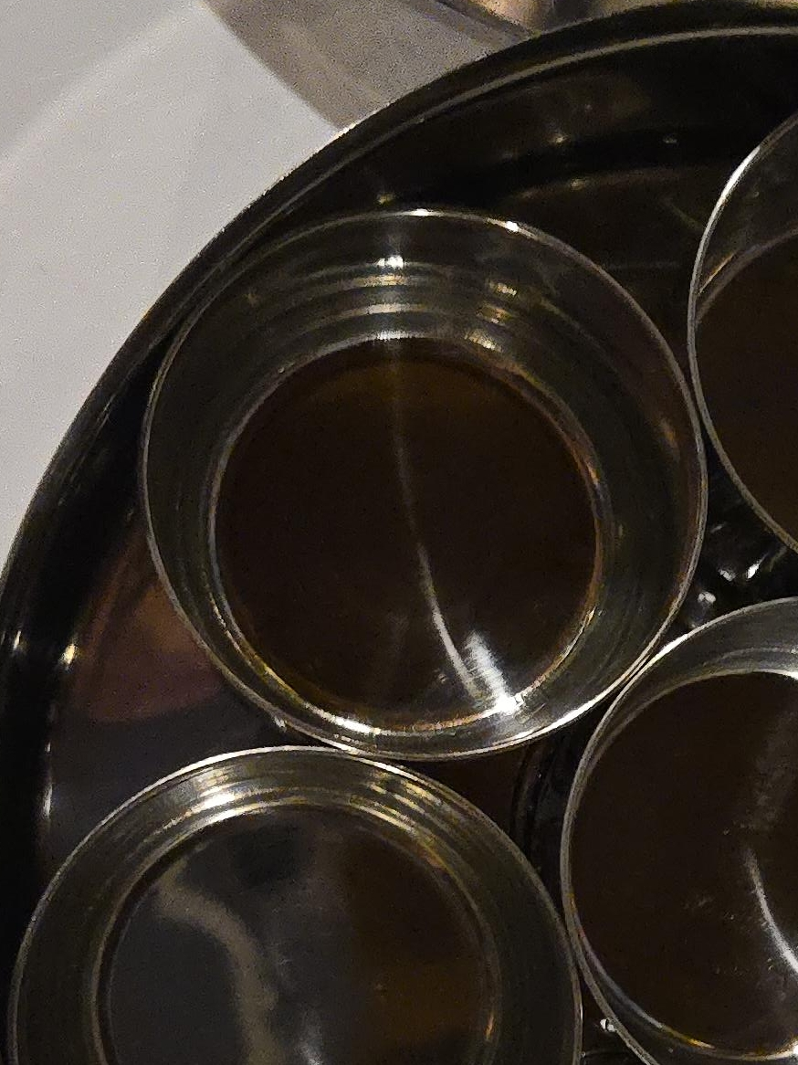 Stainless Steel Masala Dabba Spice Box image indicator(1)